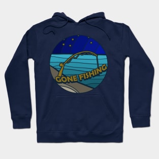 Gone fishing Hoodie